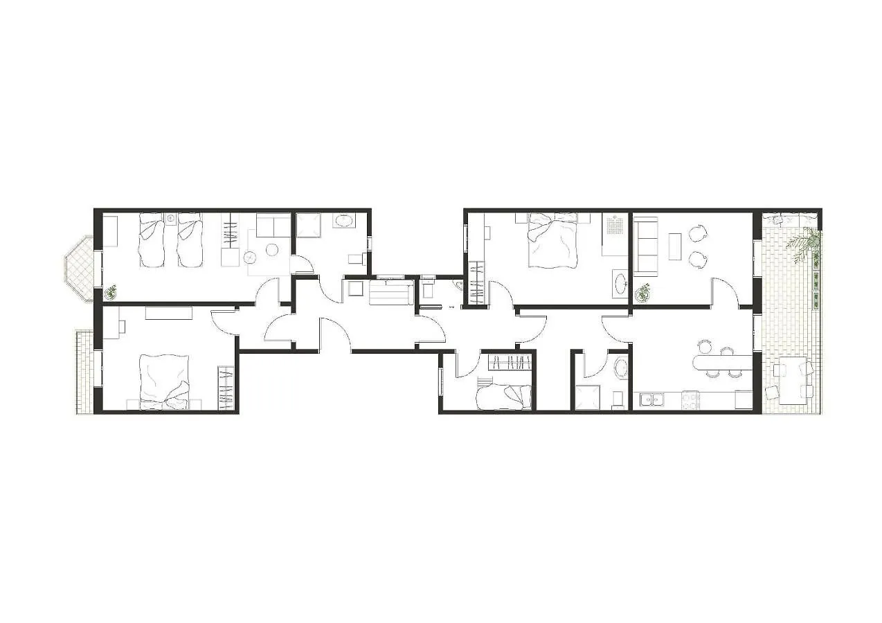 HA Balmes Terrace Apartments Barcelona